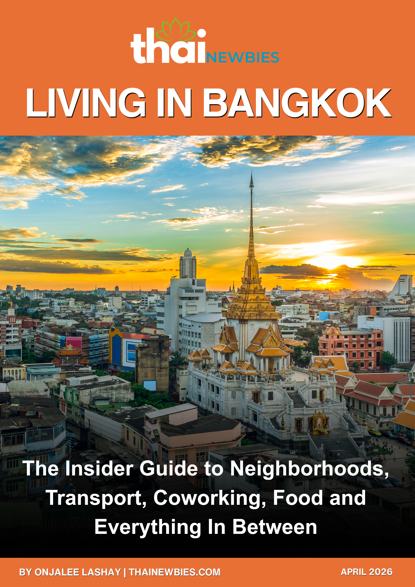 Living in Bangkok Guide cover